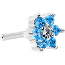 ボディキャンディー ボディピアス アメリカ 日本未発売 ウォレット Body Candy Stainless Steel Brilliant Blue Clea...