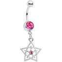 ボディキャンディー ボディピアス アメリカ 日本未発売 ウォレット Body Candy 316L Steel Navel Ring Piercing Pink...