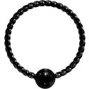 ボディキャンディー ボディピアス アメリカ 日本未発売 ウォレット Body Candy Black Anodized Steel So Twisted BCR...