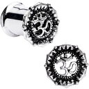 ボディキャンディー ボディピアス アメリカ 日本未発売 ウォレット Body Candy 2Pc Steel 8mm Double Flare Tunnel Y...