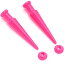 ܥǥǥ ܥǥԥ ꥫ ̤ȯ å Body Candy 2 in 1 Ear Gauges Stretching Kit Pair of Tapers Pink Acrylic Screw Fit Ear Gauge Plug Set 4 Gaugeܥǥǥ ܥǥԥ ꥫ ̤ȯ å