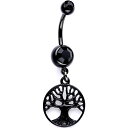 ボディキャンディー ボディピアス アメリカ 日本未発売 ウォレット Body Candy Steel Black Anodized Steel Clear Ac...