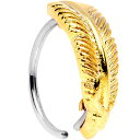 ボディキャンディー ボディピアス アメリカ 日本未発売 ウォレット Body Candy Steel Royal Feather Seamless Circul...