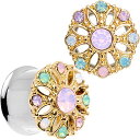 ボディキャンディー ボディピアス アメリカ 日本未発売 ウォレット Body Candy Steel Pink Green White Accent Glam ...