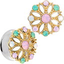 ボディキャンディー ボディピアス アメリカ 日本未発売 ウォレット Body Candy Steel Pink Green White Accent Glam ...