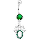 ボディキャンディー ボディピアス アメリカ 日本未発売 ウォレット Body Candy Steel Green Accent Holiday Christma...