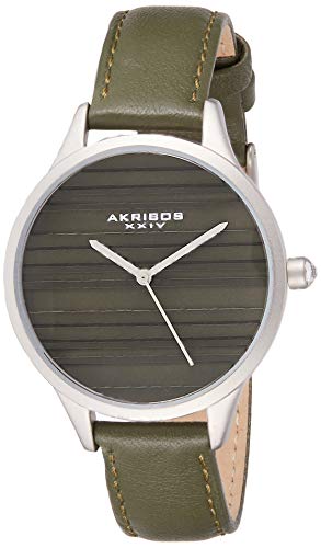 腕時計 アクリボスXXIV レディース Akribos XXIV Striated Classic Designer Watch - Clean and Unique Dial Women's Quartz Watch on Mesh Bracelet - AK1005腕時計 アクリボスXXIV レディース
