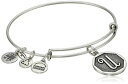 アレックスアンドアニ アメリカ アクセサリー ブランド かわいい Alex and Ani Rafaelian Silver-Tone Initial U Expandable Wire Bangle Bracelet, 2.5 アレックスアンドアニ アメリカ アクセサリー ブランド かわいい