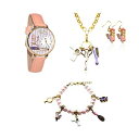 rv C܂Ȃ킢 v[g NX}X jZbNX Whimisical Gifts Beautician Watch & Jewelry Set (4 Pieces, Gold)rv C܂Ȃ킢 v[g NX}X jZbNX