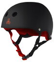 wbg XP{[ XP[g{[h COf A 1313 Triple Eight Sweatsaver Liner Skateboarding Helmet, Black Rubber w/ Red, Largewbg XP{[ XP[g{[h COf A 1313