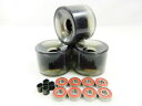 ベアリング スケボー スケートボード 海外モデル 直輸入 70mm Longboard Skateboard Wheels + ABEC 7 Bearings ...