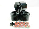 ベアリング スケボー スケートボード 海外モデル 直輸入 70mm Longboard Skateboard Wheels + ABEC 7 Bearings ...