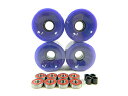 ベアリング スケボー スケートボード 海外モデル 直輸入 70mm Longboard Skateboard Wheels + ABEC 7 Bearings ...