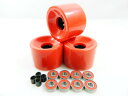 ベアリング スケボー スケートボード 海外モデル 直輸入 70mm Longboard Skateboard Wheels + ABEC 7 Bearings ...