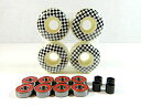 ベアリング スケボー スケートボード 海外モデル 直輸入 Graphic 52mm Pro Skateboard Wheels + ABEC 7 Bearing...