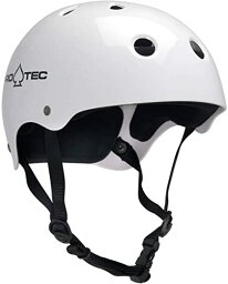 ヘルメット スケボー スケートボード 海外モデル 直輸入 121230203 Pro-Tec Classic Skate and Bike Helmet, Small, Gloss Whiteヘルメット スケボー スケートボード 海外モデル 直輸入 121230203