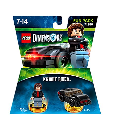 レゴ ディメンションズ 71286 ナイトライダー ファンパック マイケルナイトのミニフィギュア KITT車両 LEGO DIMENSIONS