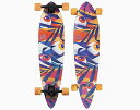 ランドヤッツ ロングスケートボード スケボー 海外モデル アメリカ直輸入 Landyachtz Bamboo Chief Eyes Complete Longb...