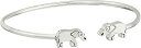 アレックスアンドアニ アメリカ アクセサリー ブランド かわいい Alex and Ani Women's Elephant Cuff Bracelet, Sterling Silverアレックスアンドアニ アメリカ アクセサリー ブランド かわいい
