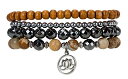SPUNKYsoul ブレスレット アクセサリー ブランド かわいい SPUNKYsoul Lotus New Beginnings Bracelet Hematite for healing Stack Bracelet Set CollectionSPUNKYsoul ブレスレット アクセサリー ブランド かわいい