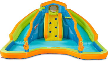 プール ビニールプール ファミリープール オーバルプール 家庭用プール 【送料無料】BANZAI 90369 Adventure Club Water Park Inflatable 2 Lane Water Slide Splash Poolプール ビニールプール ファミリープール オーバルプール 家庭用プール