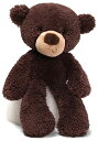 Kh GUND ʂ A b GUND Fuzzy Teddy Bear, Premium Stuffed Animal for Ages 1 and Up, Chocolate Brown, 13.5hKh GUND ʂ A b