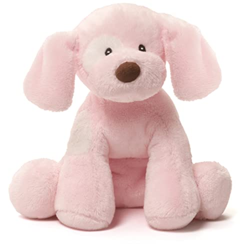 ガンド GUND ぬいぐるみ リアル お世話 Baby GUND Spunky Barking Puppy Stuffed Animal, Animated Plush Sensory Toy with Sounds, for Babies and Newborns, Pink, 8”ガンド GUND ぬいぐるみ リアル お世話