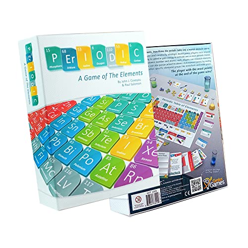 ボードゲーム 英語 アメリカ 海外ゲーム Periodic: A Game of the Elements Periodic Table Board Card Game About Atoms, Elements Compounds A Strategy Board Game for Gamers Educational Science Game for Kids oボードゲーム 英語 アメリカ 海外ゲーム