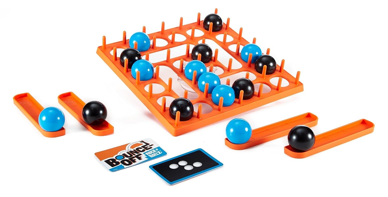 海外ボードゲーム バウンスオフ ロックンロール 2-4人用 DNG25 米Mattel Games製 3