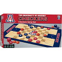 ボードゲーム 英語 アメリカ 海外ゲーム MasterPieces NCAA Arizona Wildcats, Checkers Board Game, Fo...
