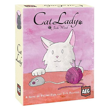 ボードゲーム 英語 アメリカ 海外ゲーム 【送料無料】Cat Lady - Original Card Game, Collect and Rescue Cats and Strays, Family Fun, Cute Art, 2 to 4 Players, 30 Minute Play Time, for Ages 14 and Up, Alderac Enボードゲーム 英語 アメリカ 海外ゲーム