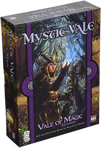 ボードゲーム 英語 アメリカ 海外ゲーム Mystic Vale Vale of Magic Expansion - AEG, Card Game, Card-Crafting, Protect Nature with Magic Power, Unique Clear Cards, 2 to 4 Players, 45 Minute Playtime, Ages 14 and Upボードゲーム 英語 アメリカ 海外ゲーム