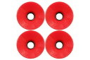 ウィール タイヤ スケボー スケートボード 海外モデル Blank 70mm Oldschool Longboard Wheels (Set of 4) red...