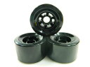 ロングボード クルーザー ホイール 83 80a 4個セット ブラック Flywheels
