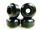 ウィール タイヤ スケボー スケートボード 海外モデル 52mm x 31mm Pro Color Skateboard Wheels (Black)ウィール ...