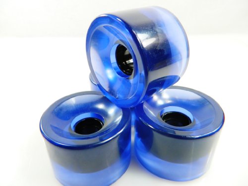 ウィール タイヤ スケボー スケートボード 海外モデル 65mm Gel Color Longboard Cruiser Wheels (Gel Purple)ウィール タイヤ スケボー スケートボード 海外モデル 1