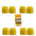 ブッシュ スケボー スケートボード 海外モデル 直輸入 Shortys (10pr) Doh Doh Yellow 92a Skateboard Bushing...