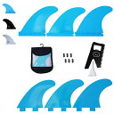 T[tB tB }X|[c Ho Stevie! FRP Thruster (3) Surfboard Fins - Stronger Than Regular Nylon Fins - Includes Fin Bag, Screws, Wax Comb and Fin KeyT[tB tB }X|[c