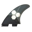 サーフィン フィン マリンスポーツ FCS II AM Performance Core Tri Fin Set - Grey - Mediumサーフィン フィ...