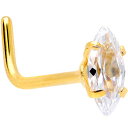ボディキャンディー ボディピアス アメリカ 日本未発売 ウォレット Body Candy Womens 20G 6mm 316L Golden Tone Ste...