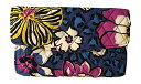 Fubh[ xubh[ AJ { z Vera Bradley Strap Wallet (African Violet with solid violet lining)Fubh[ xubh[ AJ { z