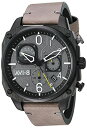 rv ABGCg ArGCg Y CMX AVI-8 Men's 45mm Hawker Hunter Retrograde Chronograph Sea Gray Watch with Leather Strap AV-4052-03rv ABGCg ArGCg Y CMX