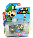 ホットウィール Hot Wheels ルイージ キャラクターカー スーパーマリオ SUPER MARIO 2/7 ビークル ミニカー