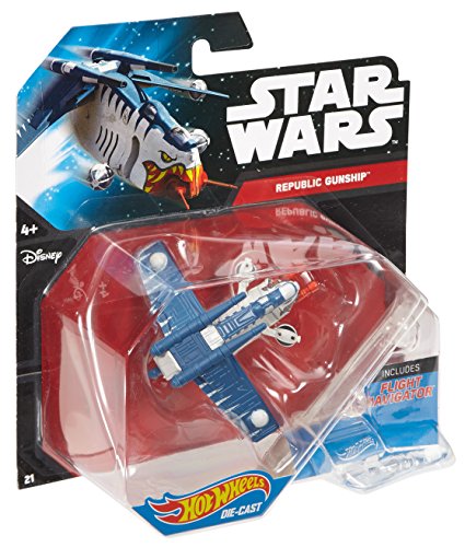 ホットウィール マテル ミニカー ホットウイール Hot Wheels Star Wars Starship Republic Gunship Tiger Shark Vehicleホットウィール マテル ミニカー ホットウイール