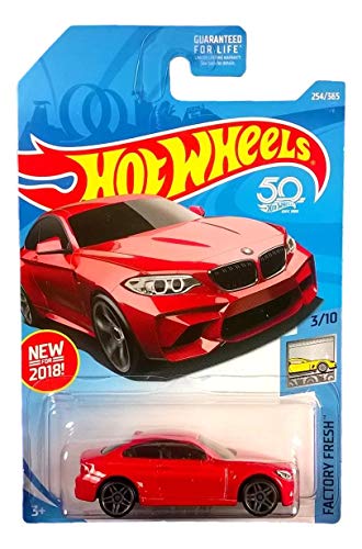 ۥåȥ ޥƥ ߥ˥ ۥåȥ Hot Wheels 2018 50th Anniversary Factory Fresh 2016 BMW Model M2 254/365, Redۥåȥ ޥƥ ߥ˥ ۥåȥ