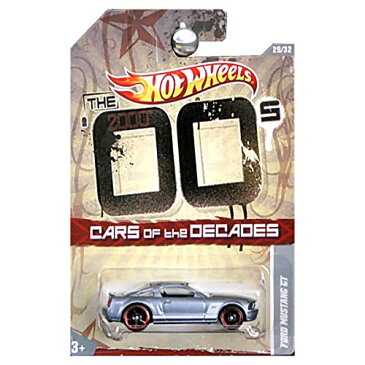 ホットウィール マテル ミニカー ホットウイール 【送料無料】Hot Wheels 2011 Decades 2000's 00's Ford Mustang GT Silver Grey Charcoalホットウィール マテル ミニカー ホットウイール