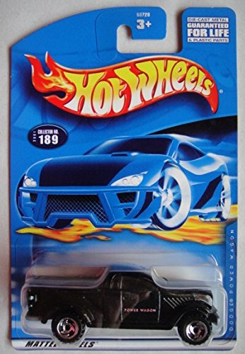 ホットウィール マテル ミニカー ホットウイール Hot Wheels Black Dodge Power Wagon #189 Razor Wheelホットウィール マテル ミニカー ホットウイール
