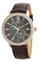 ユー・クラシカルエレガンス 腕時計 オリエント レディース ORIENT Ladies Swarovski Automatic 'Sun and Moon' Brown Dial Rose Gold Watch RA-AK0005Y腕時計 オリエント レディース