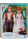 アナと雪の女王 アナ雪 ディズニープリンセス フローズン Disney Frozen Anna Kristoff Fashion Dolls 2 Pack, Outfits Featured in The Frozen 2 Movie, Brownアナと雪の女王 アナ雪 ディズニープリンセス フローズン