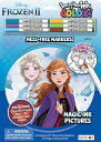 アナと雪の女王 アナ雪 ディズニープリンセス フローズン Disney Frozen 2 Anna and Elsa 20-Page Imagine Ink Imagine Color Pad Activity Book with 6 Mess Free Markers 45817 Bendonアナと雪の女王 アナ雪 ディズニープリンセス フローズン